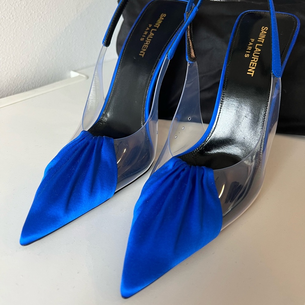 Saint Laurent YSL Heels 39.5 - Picture 4 of 12